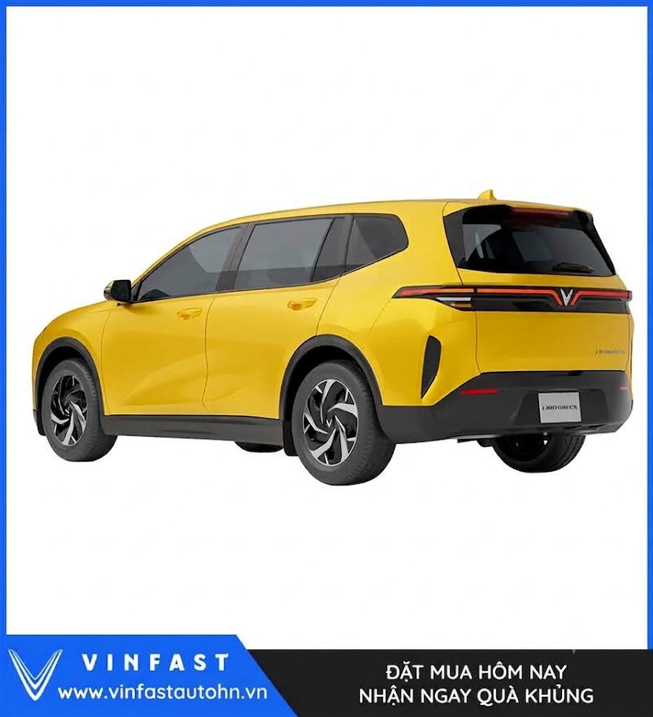 VinFast Limo Green màu vàng - Ảnh 5