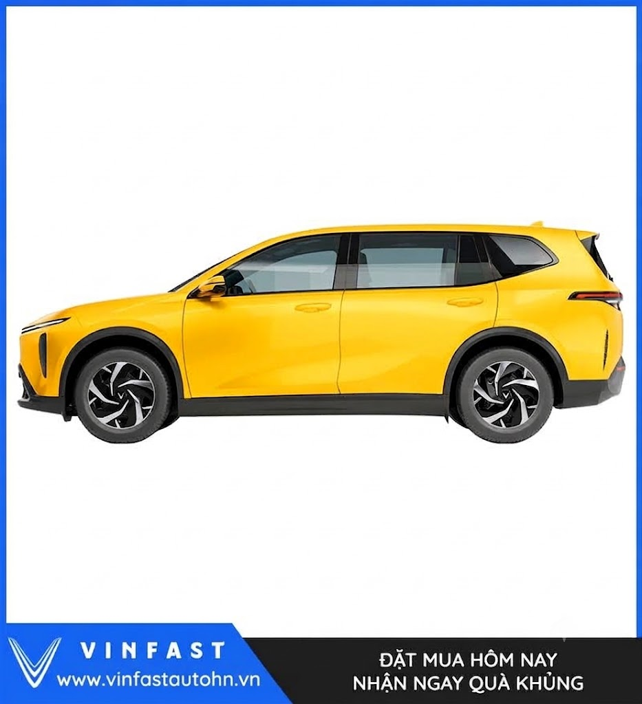 VinFast Limo Green màu vàng - Ảnh 7