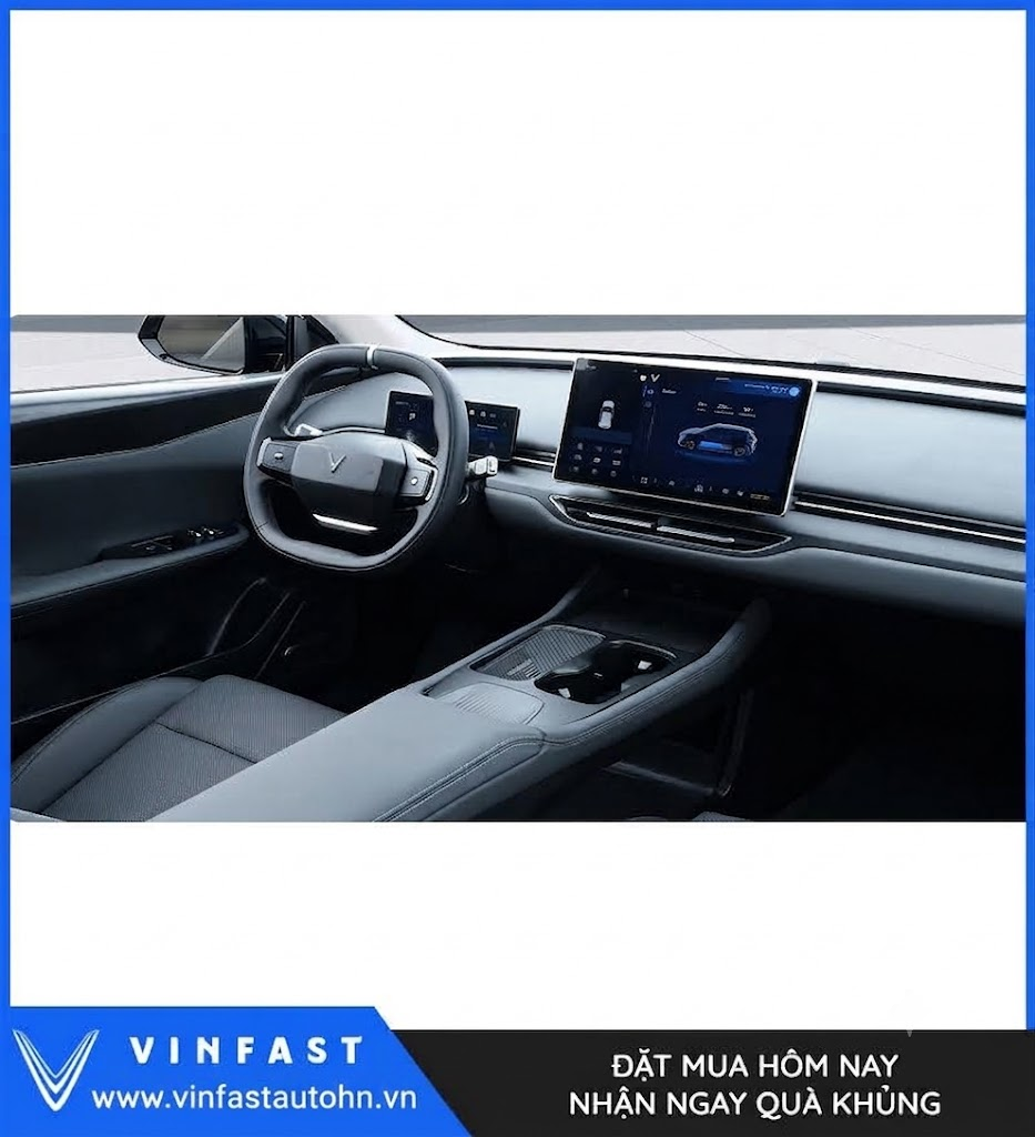 VinFast VF8 2026 Màu Đen Nóc Xám - Ảnh 13