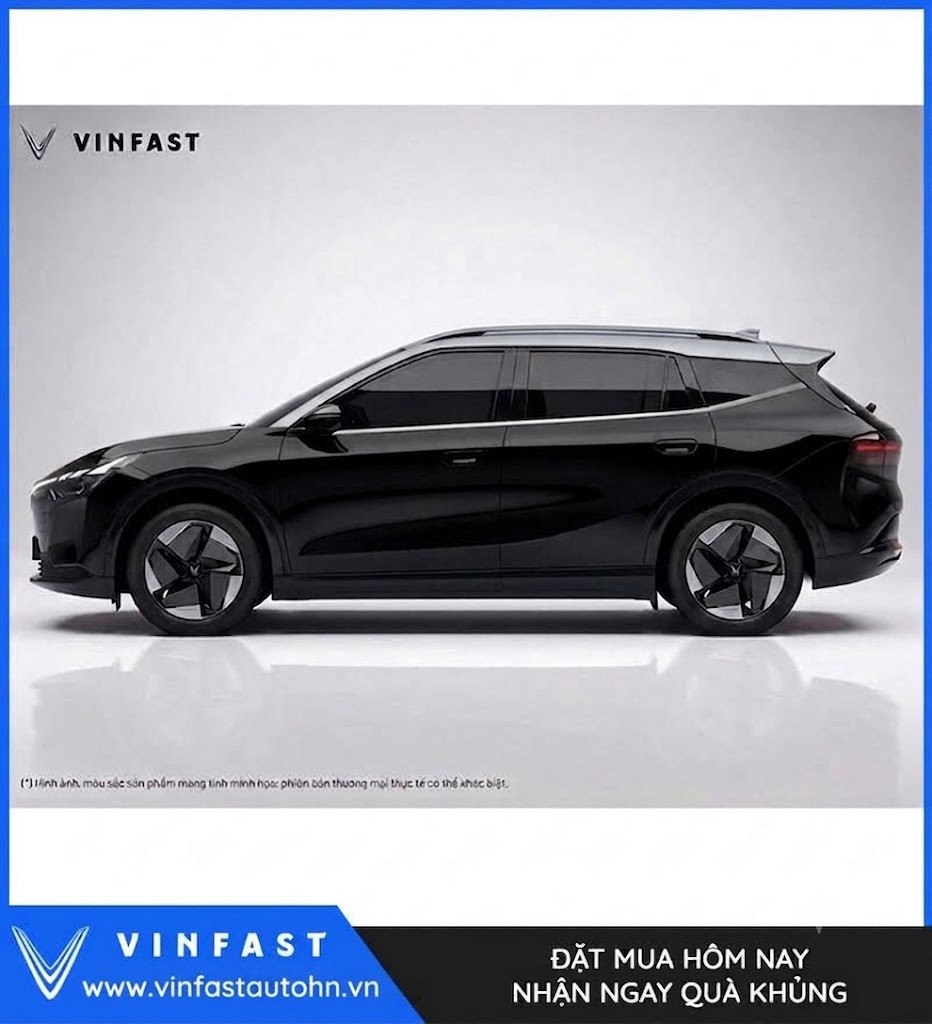 VinFast VF8 2026 Màu Đen Nóc Xám - Ảnh 4