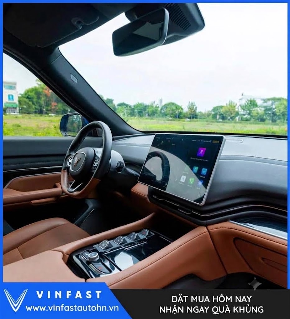 VinFast VF9 Plus 2023 màu xanh - Ảnh 12