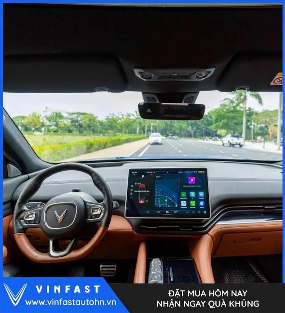 VinFast VF9 Plus 2023 màu xanh - Ảnh 7